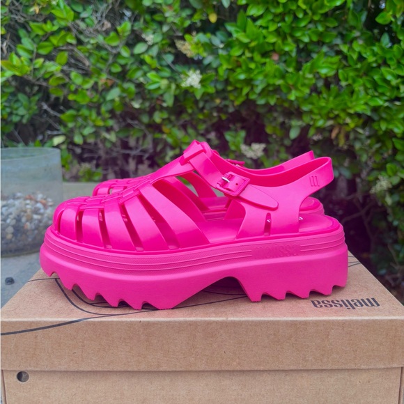 Melissa Pink Possession Platform Il Sandals - Picture 2 of 5